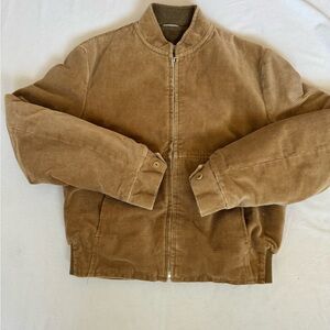Vintage Men's Tan/Brown Corduroy Jacket